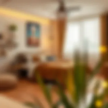 Cozy bedroom with personalized decorative elements