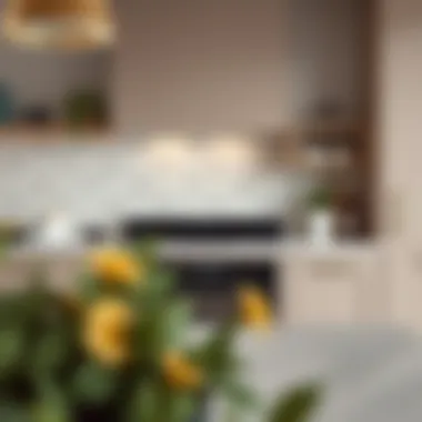 Advantages of using a built-in oven in a kitchen