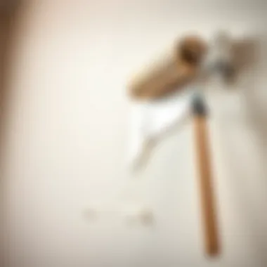 Application of primer on wall