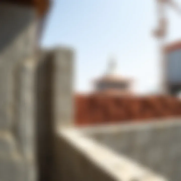 Close-up of structural advantages of shear walls