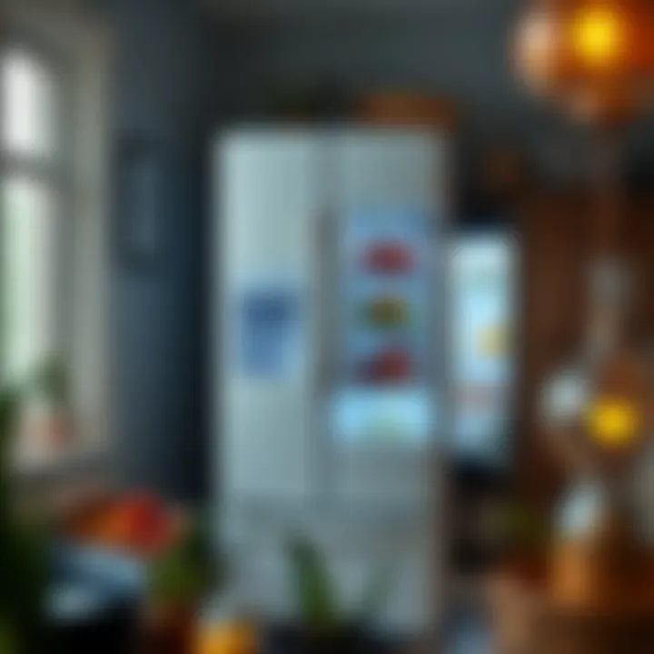 Recommended temperature ranges for refrigerators