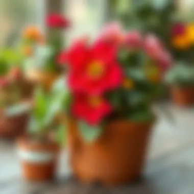 Tips for caring for flowering potted plants in different environments