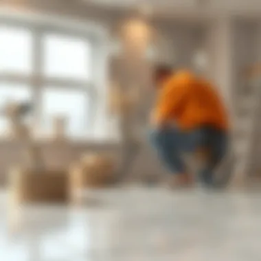 Ceramic Coating Installation Overview Ceramic coating installation in progress