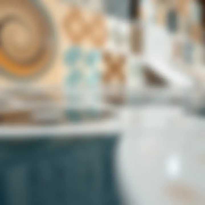 Choosing the Right Ceramic Tiles Close-up of ceramic tiles selection