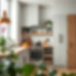 Creative kitchen organization with innovative storage solutions