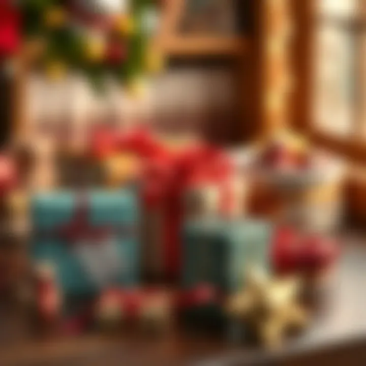 Personalized gift items showcasing unique customizations