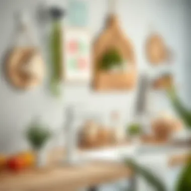 Incorporating decor into cleaning routine