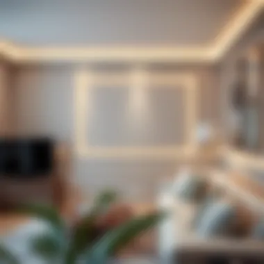 Enhancing Aesthetics with Decorative Strips Elegant decorative strip enhancing interior aesthetics