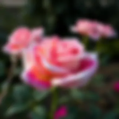 Beautiful Rose Close-Up Close-up of a beautiful rose in a garden