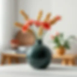 Elegant decorative vase showcasing modern design