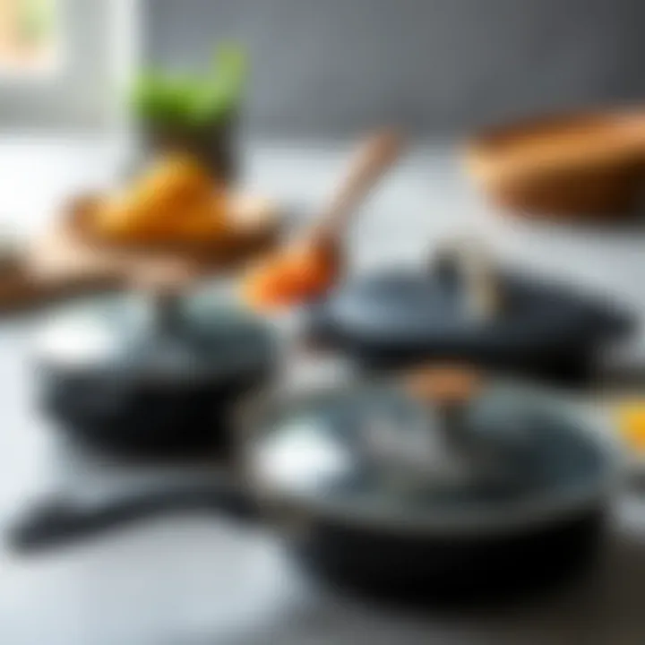 Variety of frying pan materials