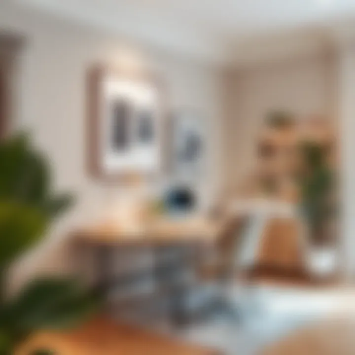 Functional home office with aesthetic design