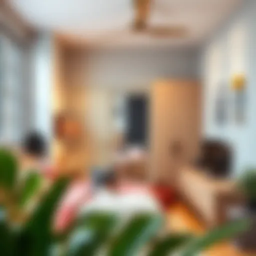 A stylish and functional teenager's bedroom with modern decor