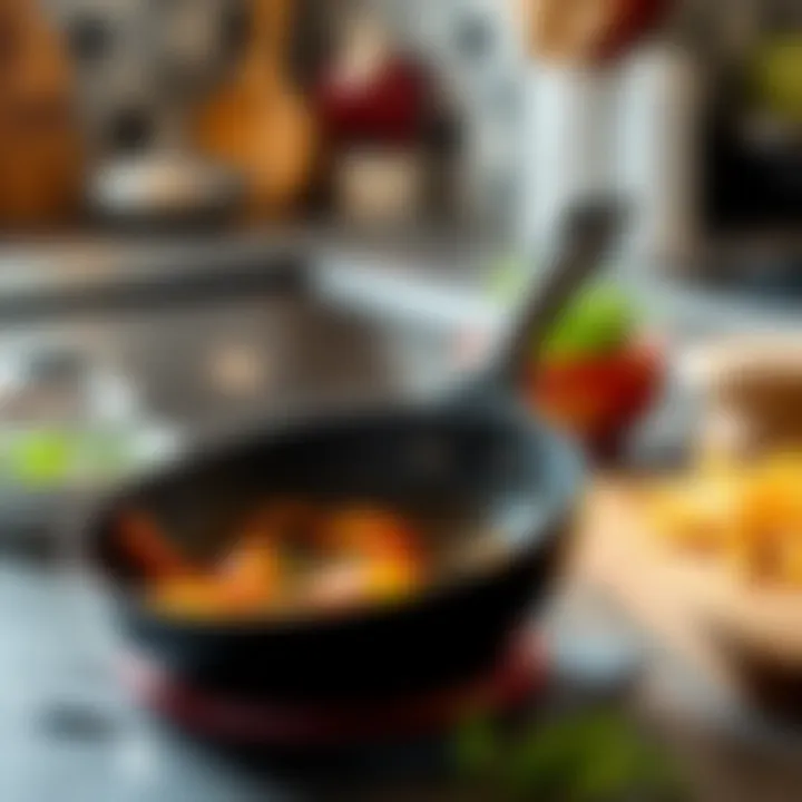 High-quality frying pan selection