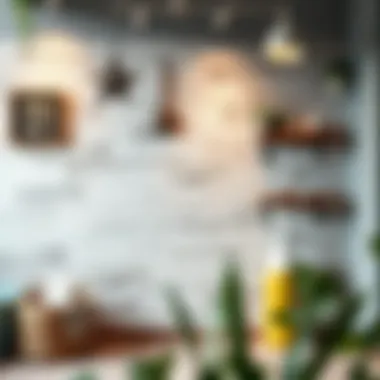 Creating a hygienic environment through wall cleaning.