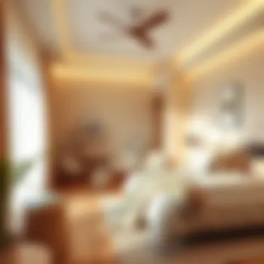 Cozy Beige Bedroom Retreat Warm beige tones in a cozy bedroom