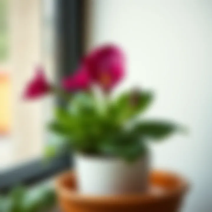 Proper watering techniques for indoor plants