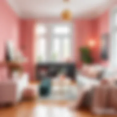 Interior design inspired by Pantone 2023 color trends