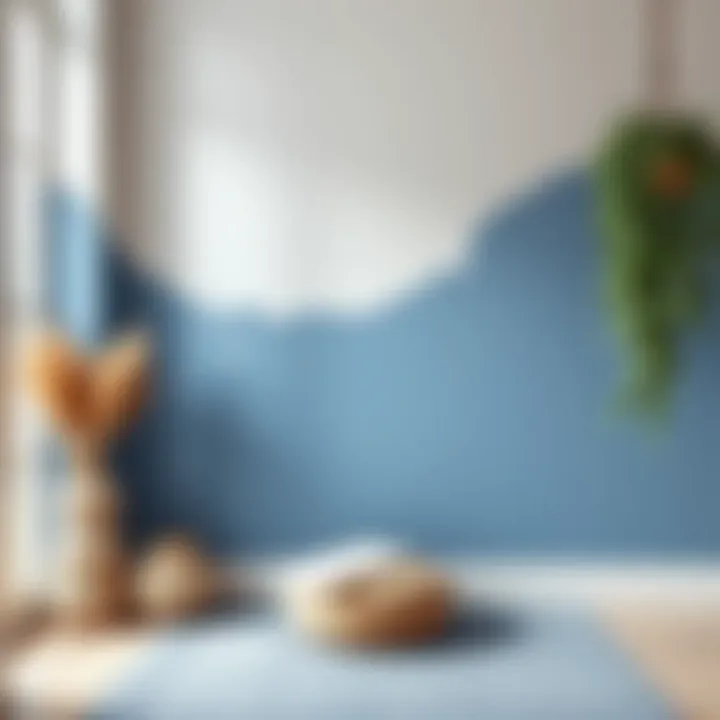 Techniques for Applying Paper Paint Application techniques of paper paint on a wall