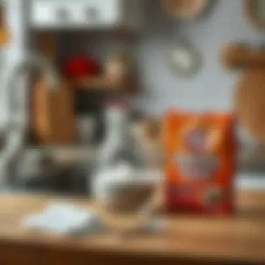 Comparison of traditional and baking soda cleaning methods for kitchens.