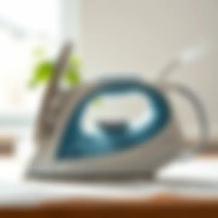 Preventive measures to avoid limescale in steam irons