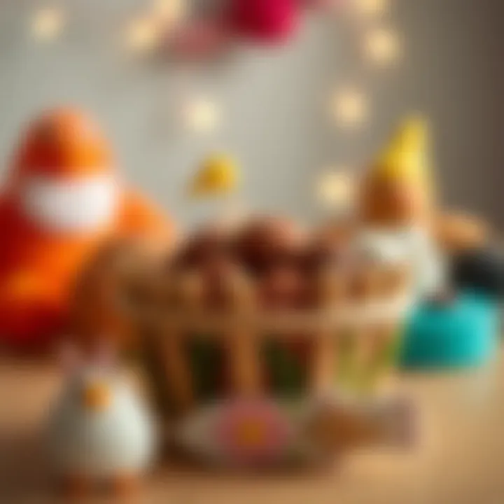 Inspiration for DIY felt baby decor ideas