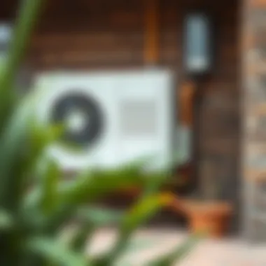 Outdoor unit of an air conditioning system