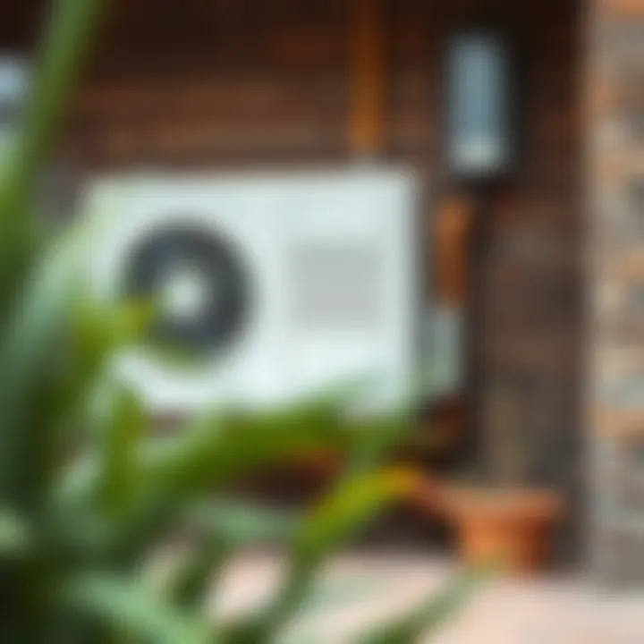 Outdoor unit of an air conditioning system