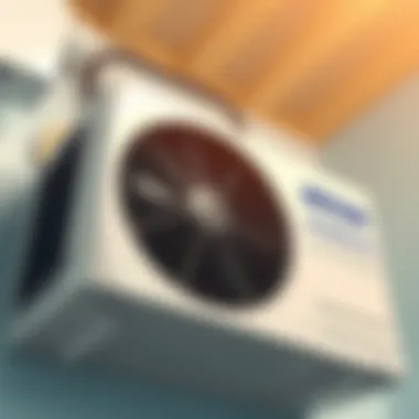 Air conditioning unit with a focus on the filter