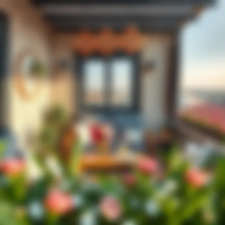 Maximizing Space with Functional Furniture Functional balcony furniture arrangement