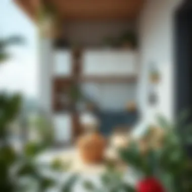 Creative ways to incorporate cabinets into balcony aesthetics