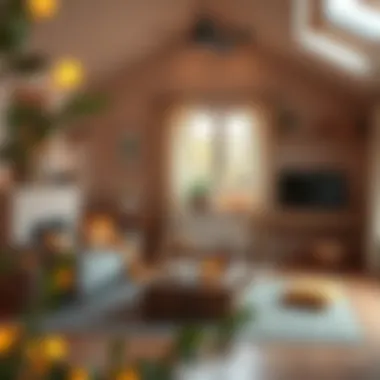 A cozy living room with a warm ambiance showcasing the benefits of proper heating.