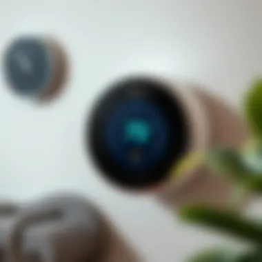 A thermostat displaying optimal temperature settings for radiators.