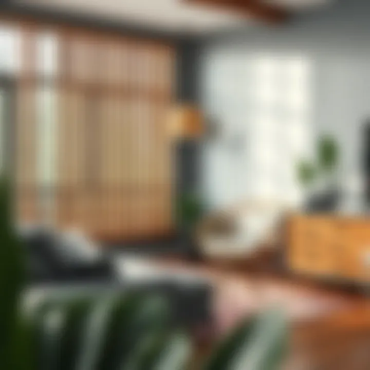 Variety of slat types showcased in interior settings