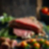 Selection of high-quality meats for grilling