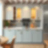 Elegant kitchen cabinet design featuring modern aesthetics