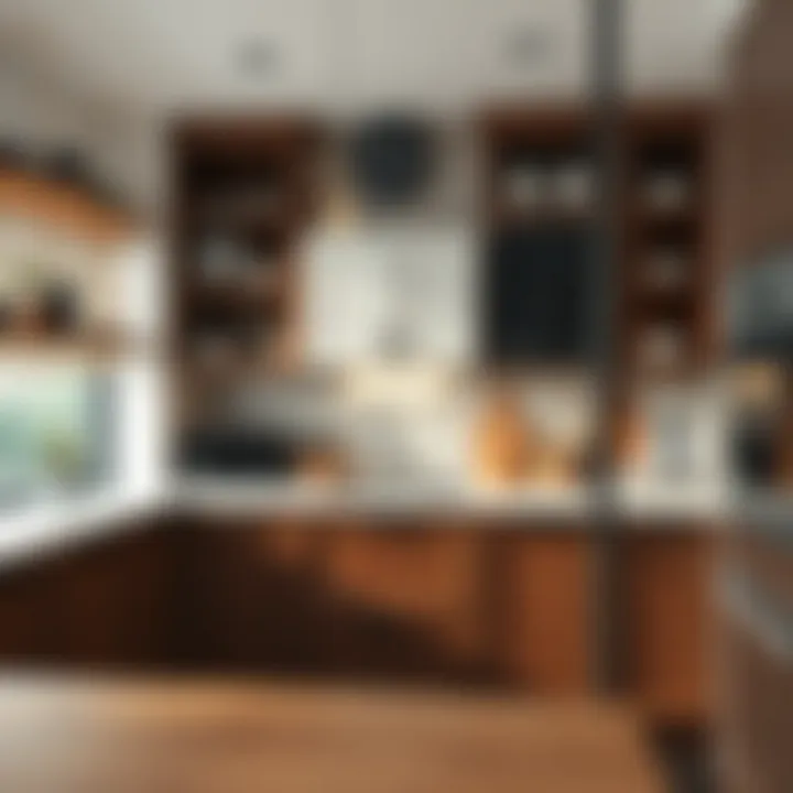 Stylish DIY kitchen cabinet project with personal touch