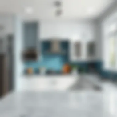 Psychological impact of color in kitchen design