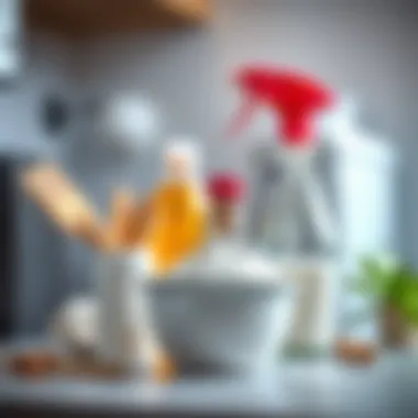 Natural cleaning ingredients for appliances