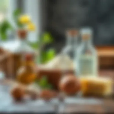 Natural cleaning ingredients