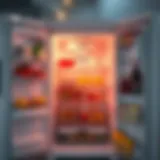 Efficient refrigerator temperature settings