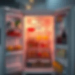 Efficient refrigerator temperature settings