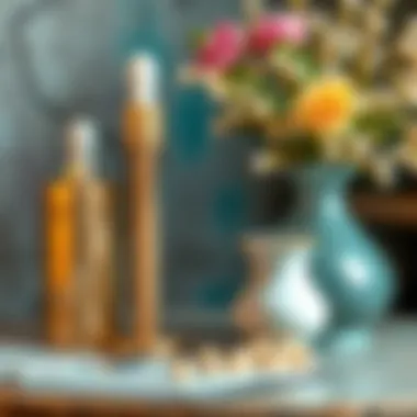 Artistic Display of Pearl Paint Techniques Artistic display of pearl paint techniques