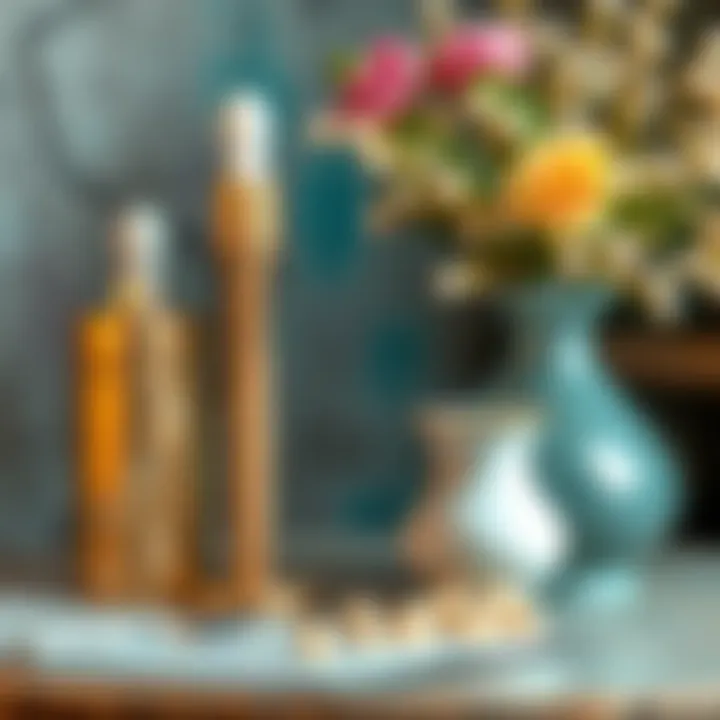 Artistic Display of Pearl Paint Techniques Artistic display of pearl paint techniques