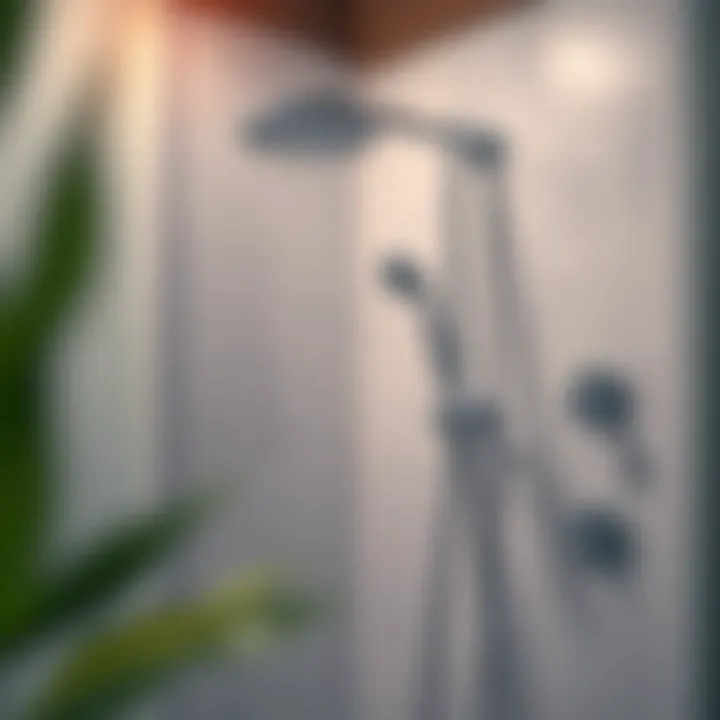 Correct alignment of shower fixture