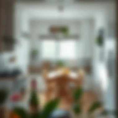 Charming Breakfast Nook in Small Kitchen Cozy and functional small American kitchen featuring a breakfast nook