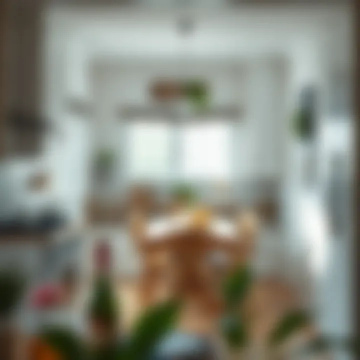 Charming Breakfast Nook in Small Kitchen Cozy and functional small American kitchen featuring a breakfast nook