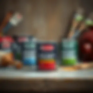 Different types of paints suitable for oily metal surfaces