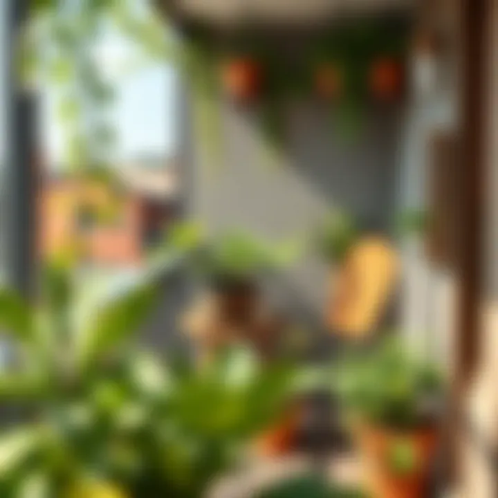 Aesthetic Balcony Design with Sun-Loving Plants Aesthetic balcony design with sun-loving plants