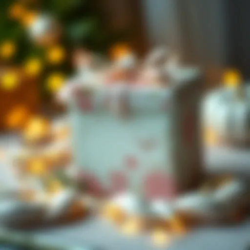 Elegant gift box with personalized touches